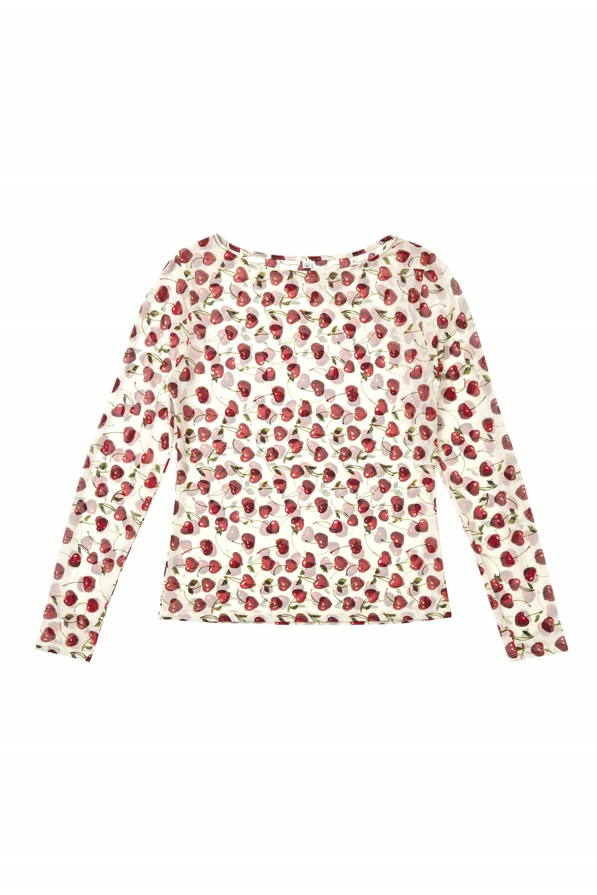 Cherry Long-Sleeve Top