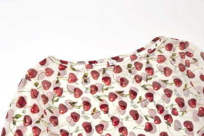 Cherry Long-Sleeve Top