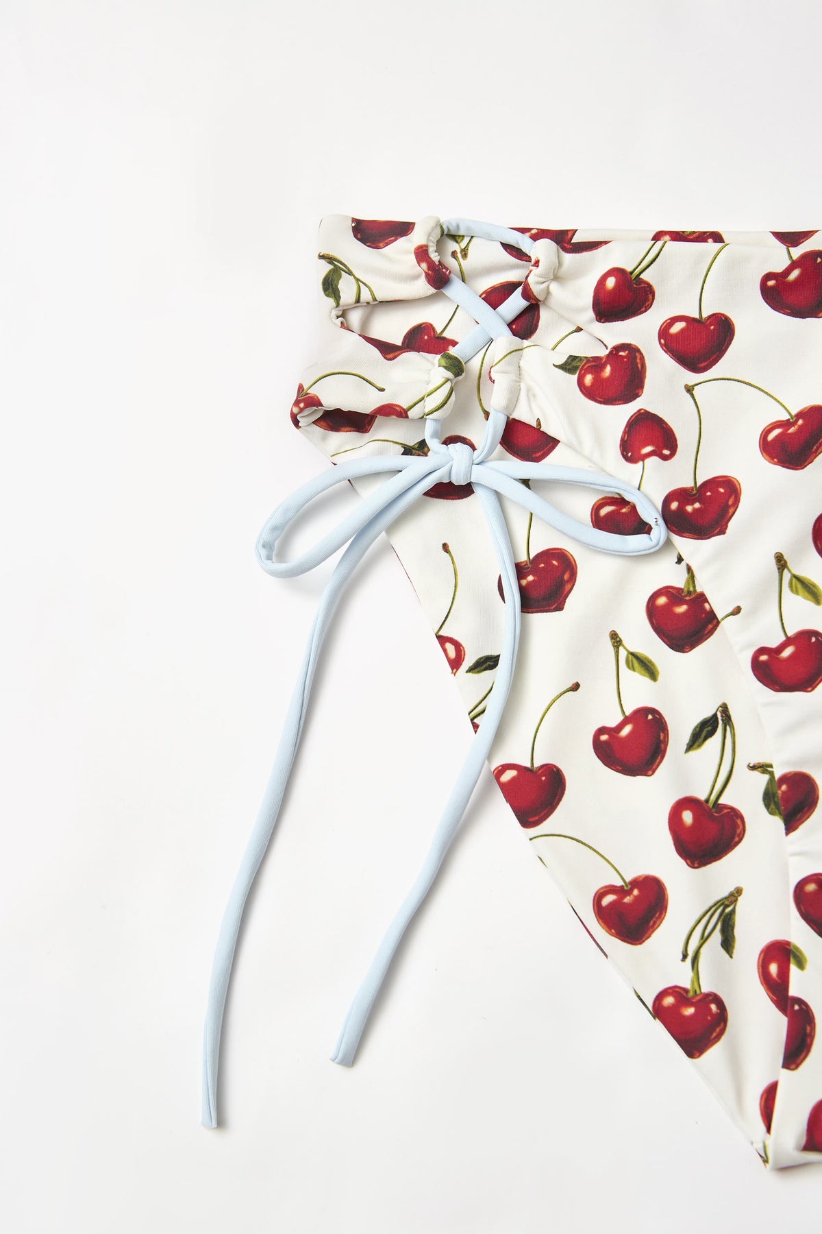 Cherry Side-Tie Bikini Bottom