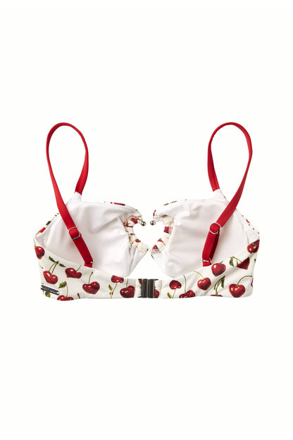 Cherry Underwire Bikini Top