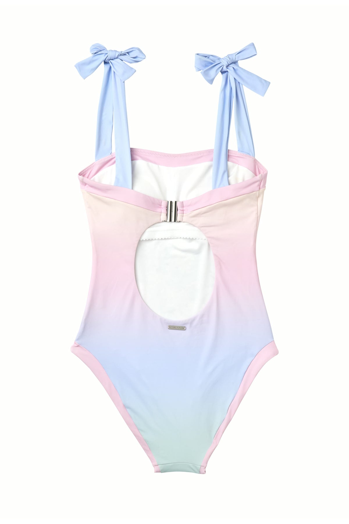 Garden Floral Bow One-Piece Swimsuit
