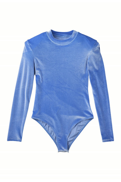 Blue Velvet Bodysuit