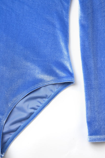 Blue Velvet Bodysuit
