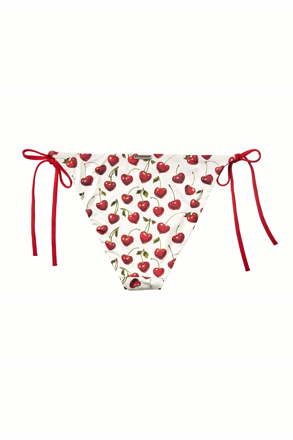 Cherry Micro String Bikini Bottom