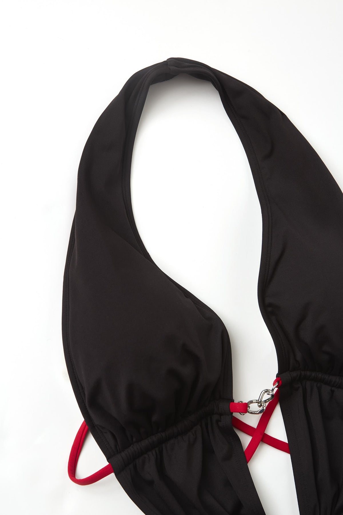 Black Halter Swim Dress