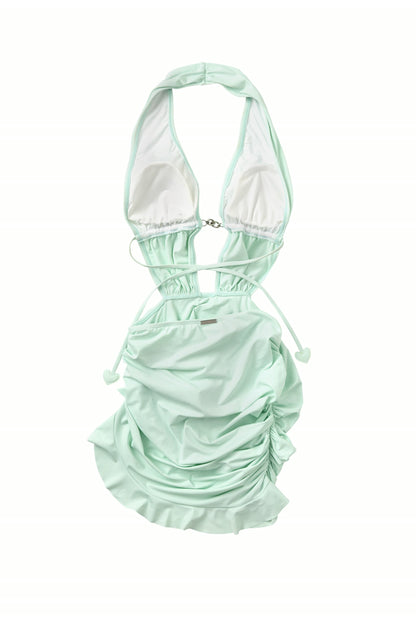 Mint Halter Swim Dress