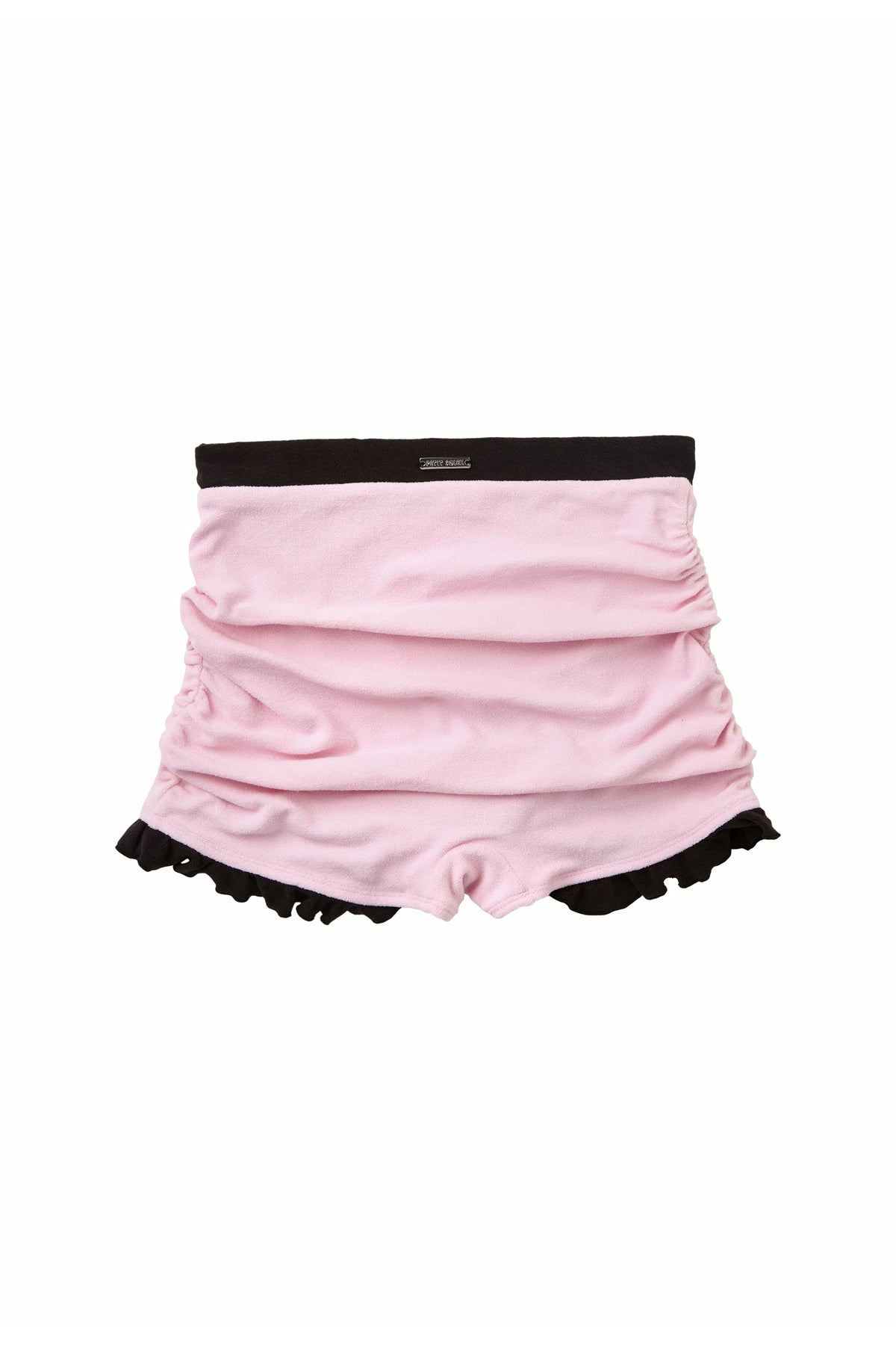 Pink Ruched Shorts