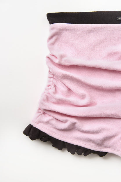 Pink Ruched Shorts